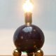 Italian table lamp from the mid-century, 1950s.