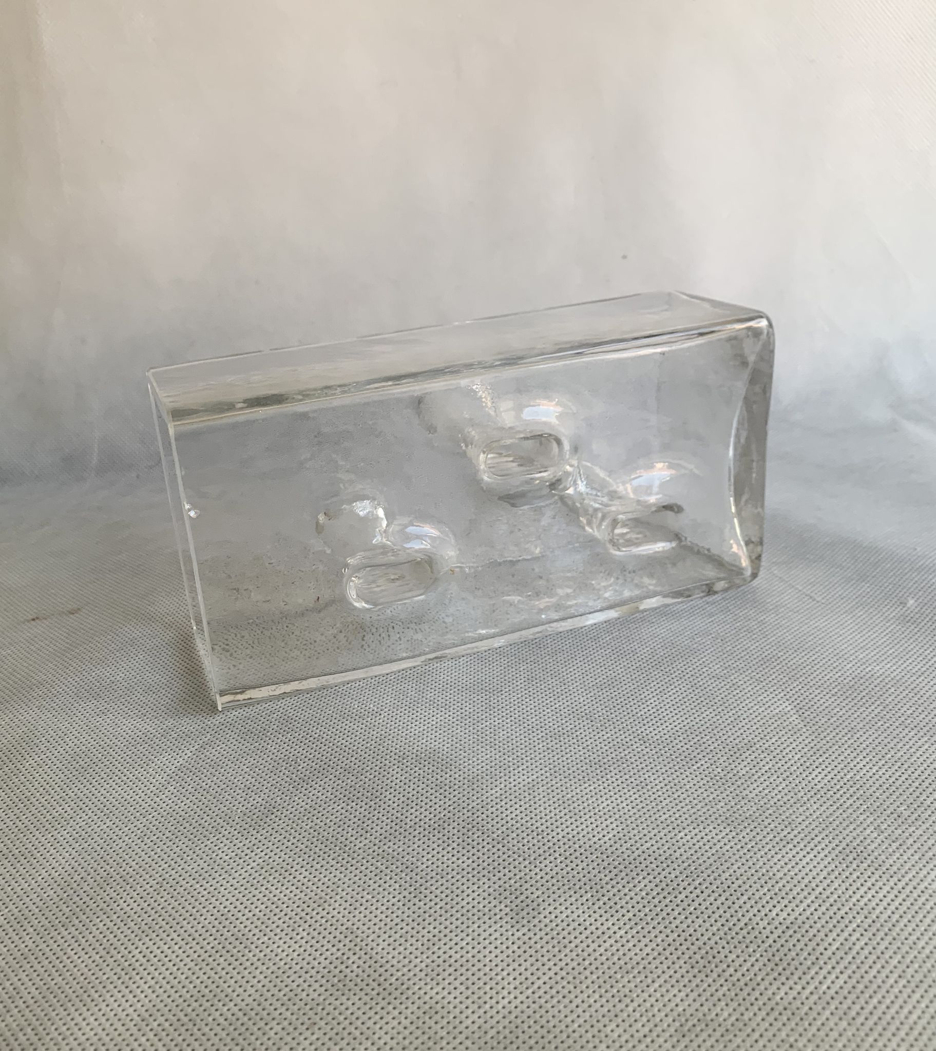 Block vase by Tirol Riedel, Austria, 1960s