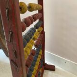Old large wooden abacus