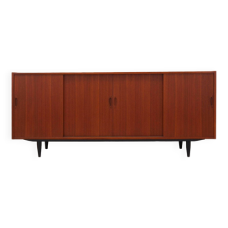 Buffet en teck, design danois, années 1970, production : Danemark