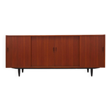 Buffet en teck, design danois, années 1970, production : Danemark