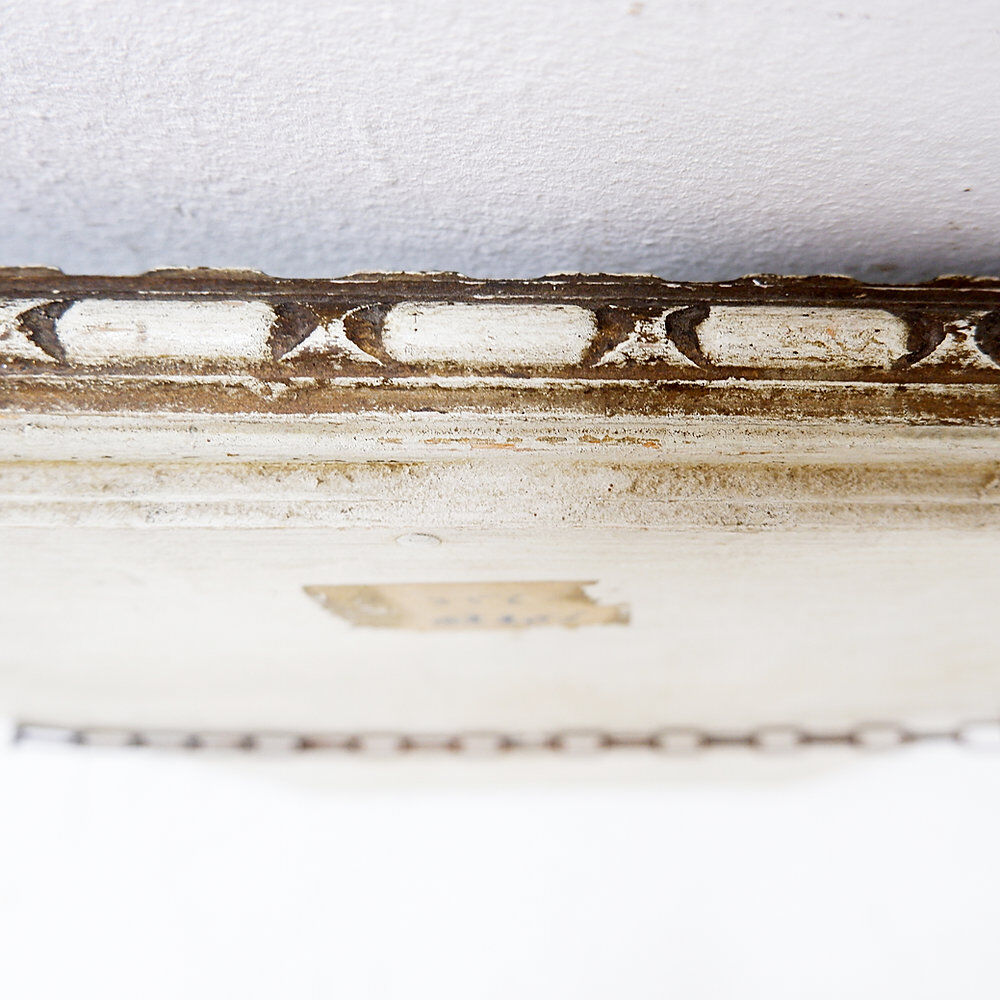 Mirror in stucco and coloured stones in the style of Creaciones Gobesso, Italy.
