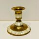Mother-of-pearl and gilded brass candlestick