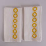 Serviettes de table vintage