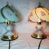 Pair of bedside lamps