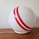 Very Rare Midcentury Table Ball Glass Lamp, 1970s