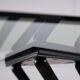 Italian Post-modern Glass Coffee Table for Bellato, 1980s