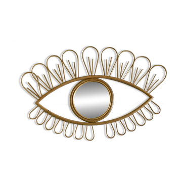 Miroir oeil rotin
