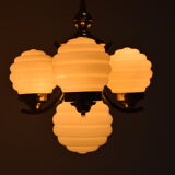 Art deco chandelier Czechoslovakia 1930's