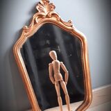 Baroque golden mirror