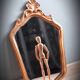 Miroir doré baroque