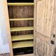 Bonnetière ancienne en pin décapé