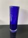 Vintage Scandinavian cobalt blue bubble glass vase from the brand.