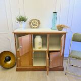 Buffet / vintage solid wood storage unit – 6 doors