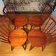 Set 4 chaises scandinaves en teck