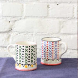 Set of 2 cups "grant & bell"