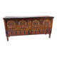 Coffre de mariage marocain polychrome années 50