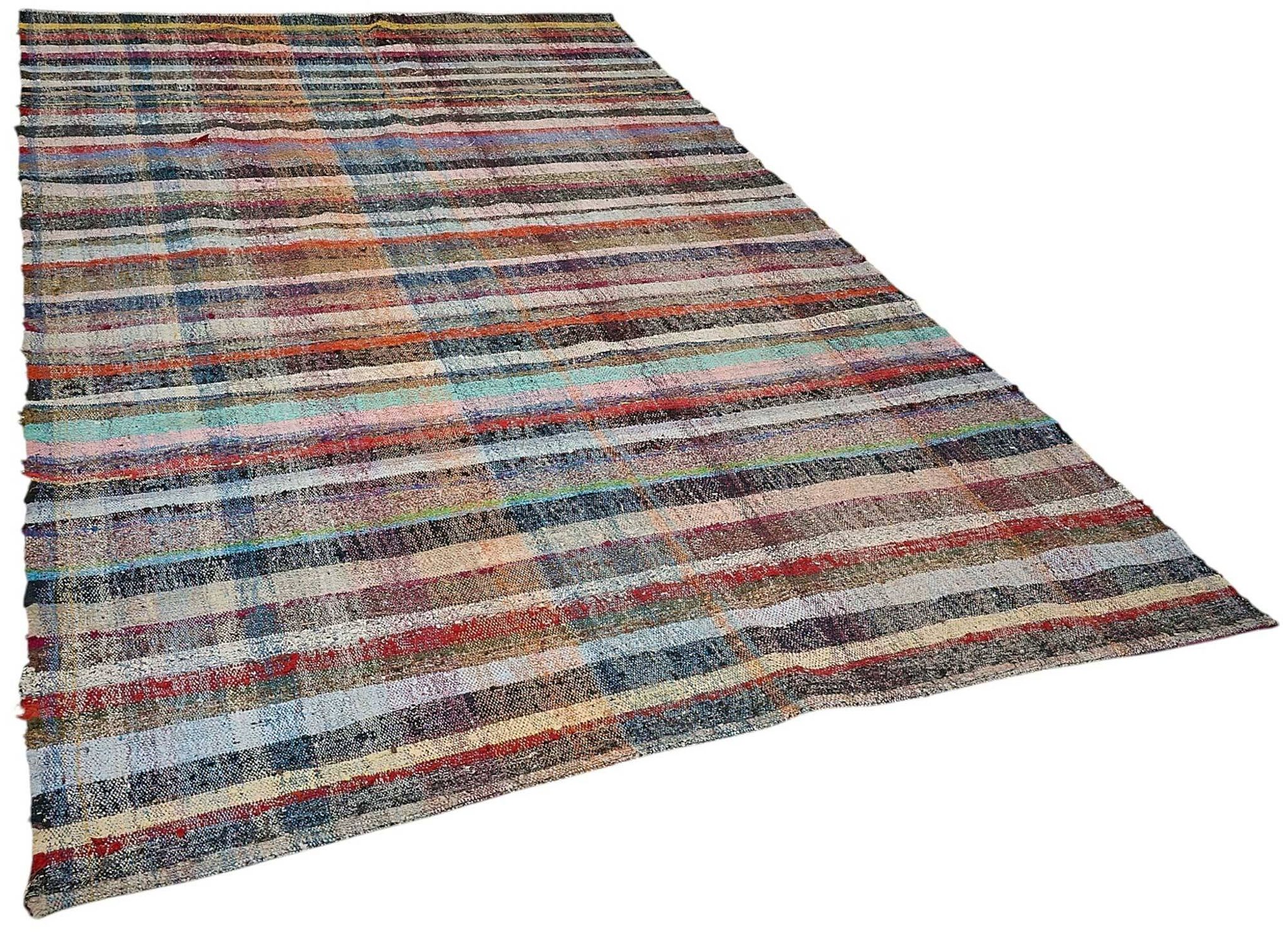 Kilim Chaput tissé à la main en Turquie 198 cm x 336 cm