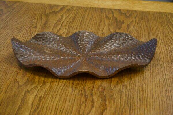 1950s Brutalist Oak Centerpiece