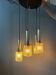 Mid-Century crystal glass suspension cascade