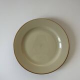Stoneware plate Tulowice PT Poland 1970