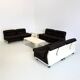 Amanta rectangular coffee table by Mario Bellini for C&B Italia in white