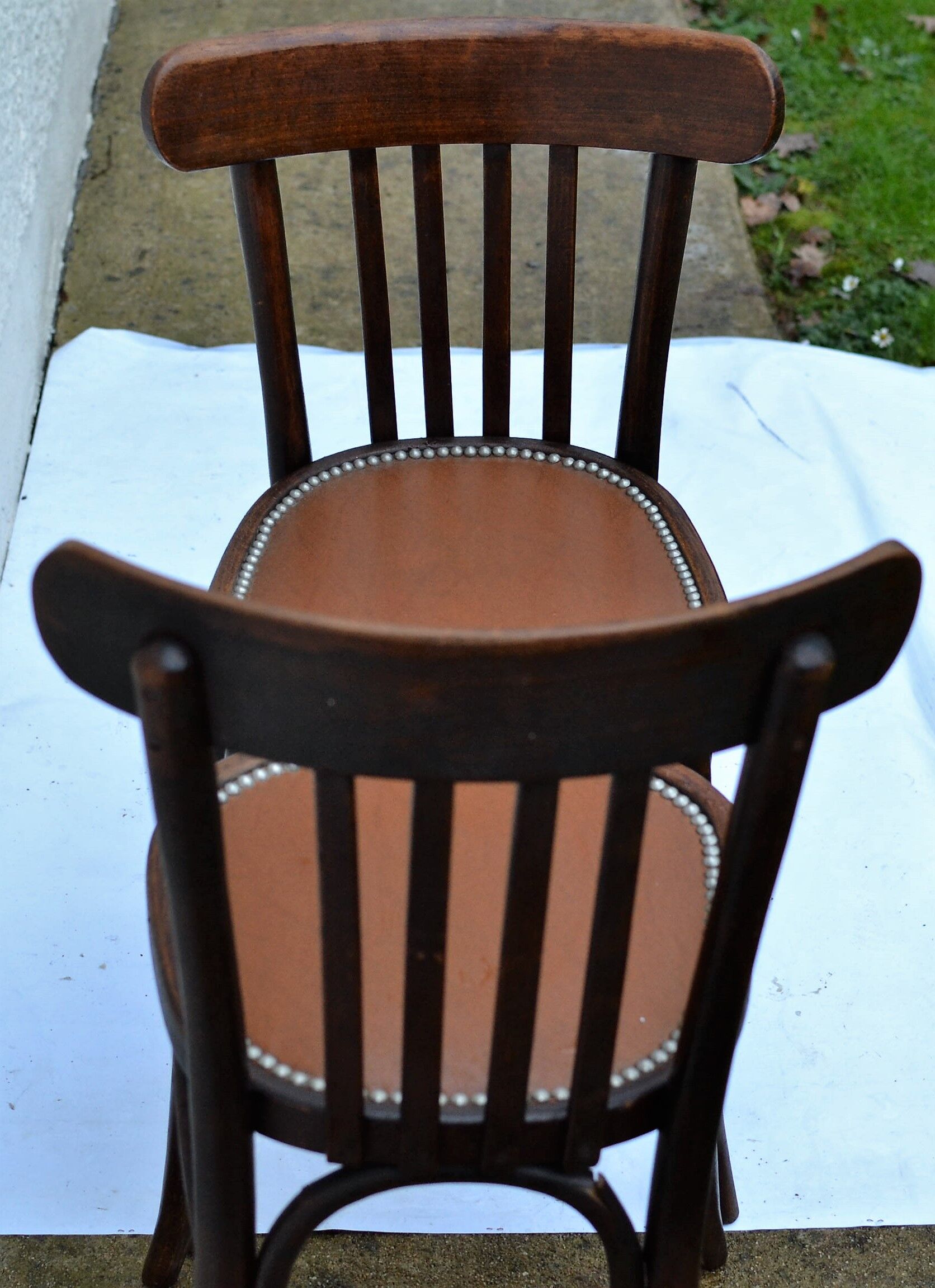 Paire de chaises bistrot Thonet