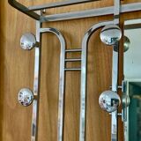 Art deco wall-mounted coat rack