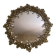 Hollywood Regency Crystal Mirror by Pawla