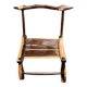 Hand-carved African chair from Ivory Coast