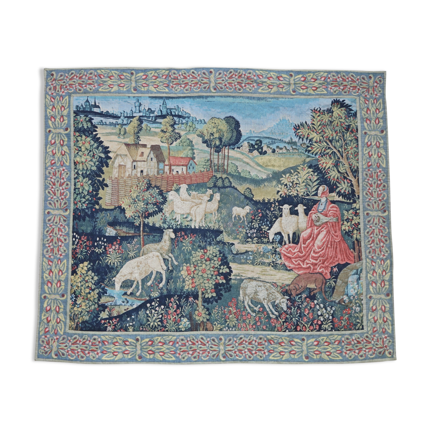 Tapisserie français 20ème siècle 205 X 176 cm