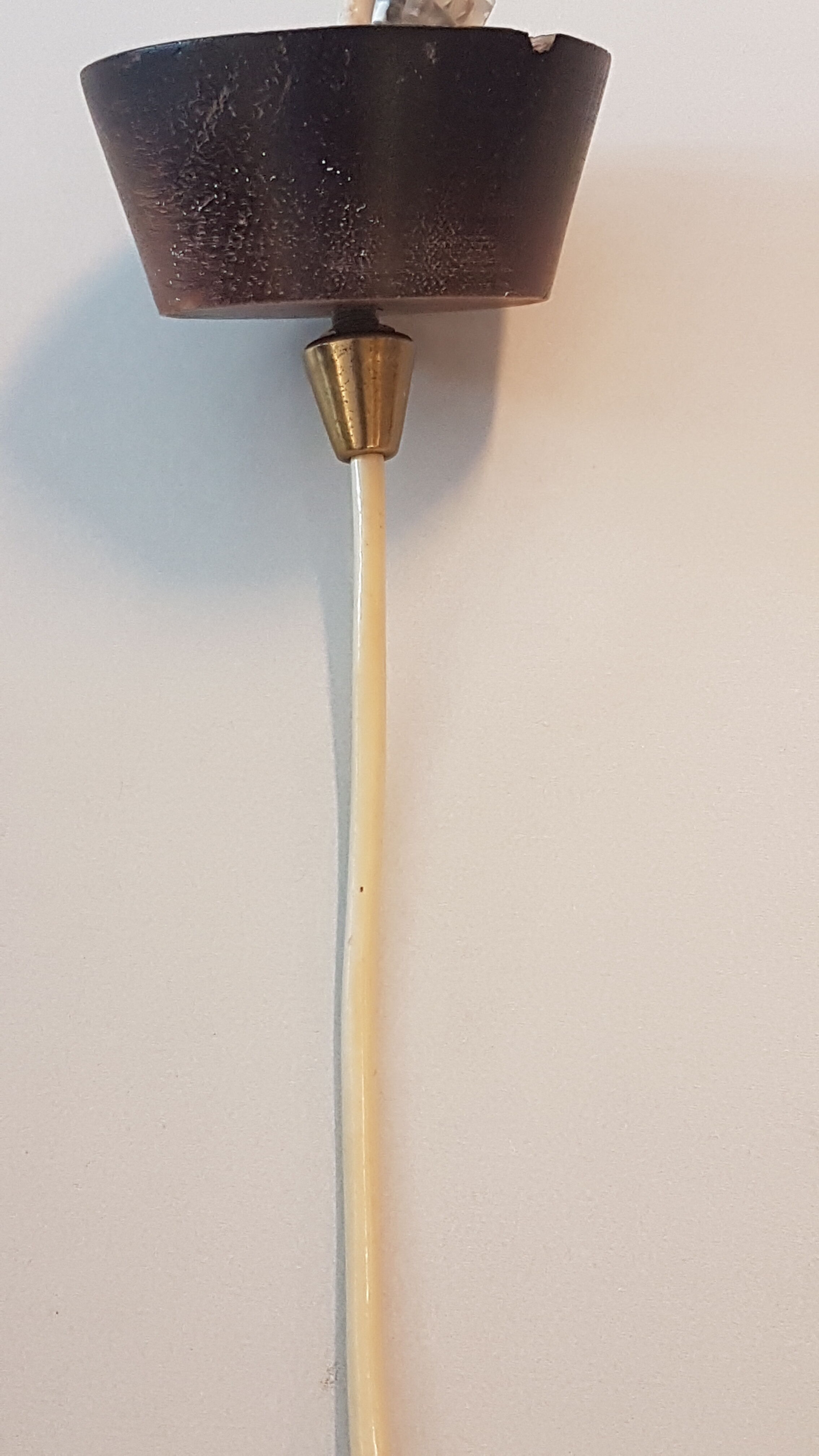 Art deo hanging lamp 1950