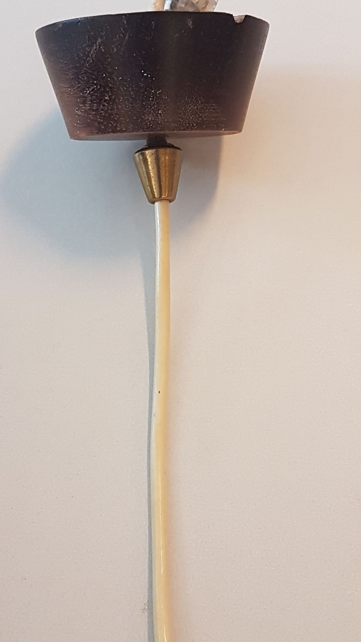 Art deo hanging lamp 1950
