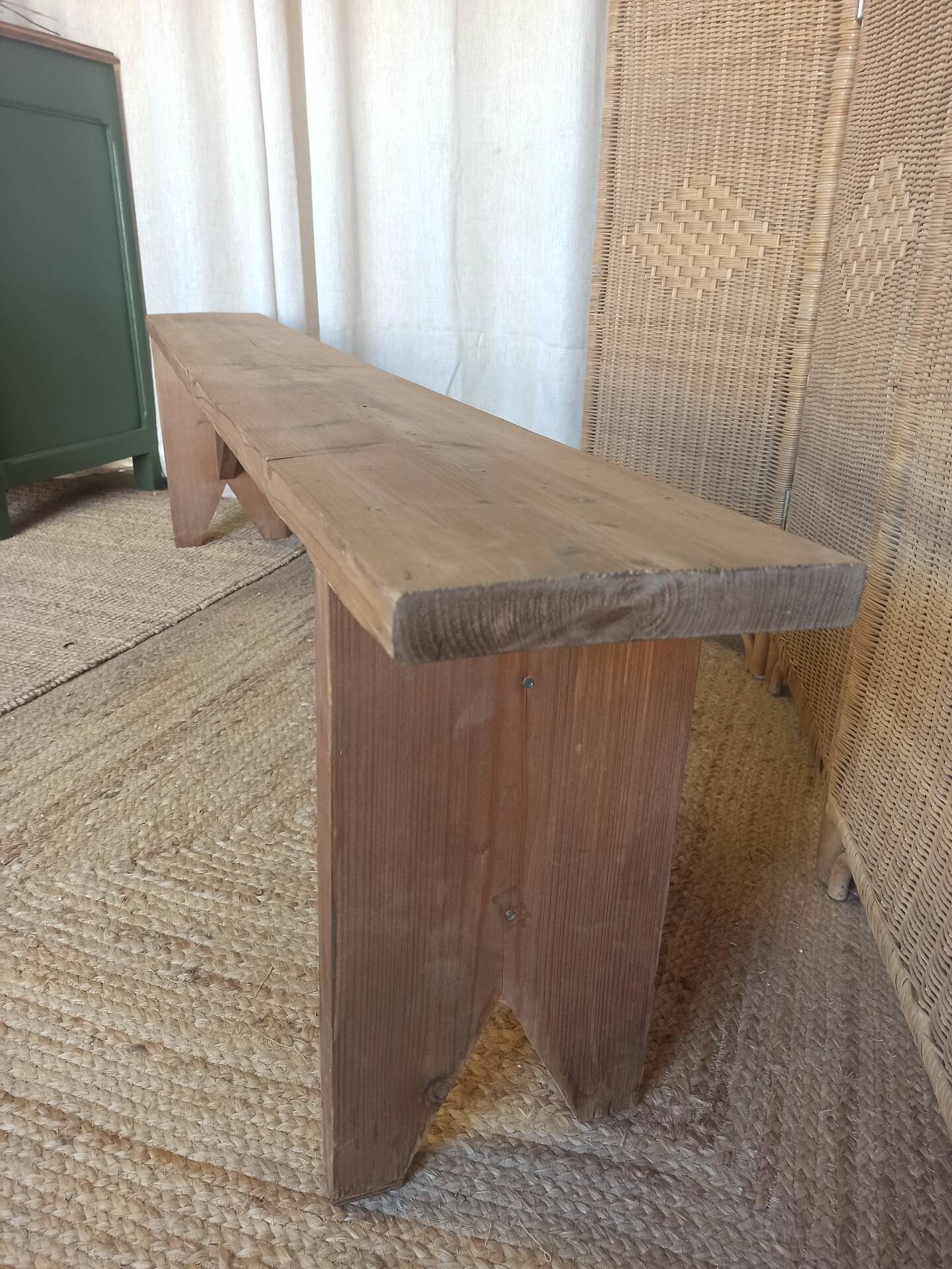 Banc en bois