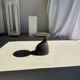 Sexy Neck - Solid wood (monoxyle) brown side table