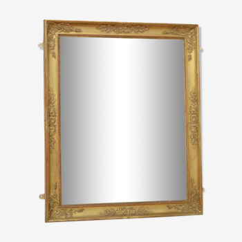 19th century giltwood wall mirror