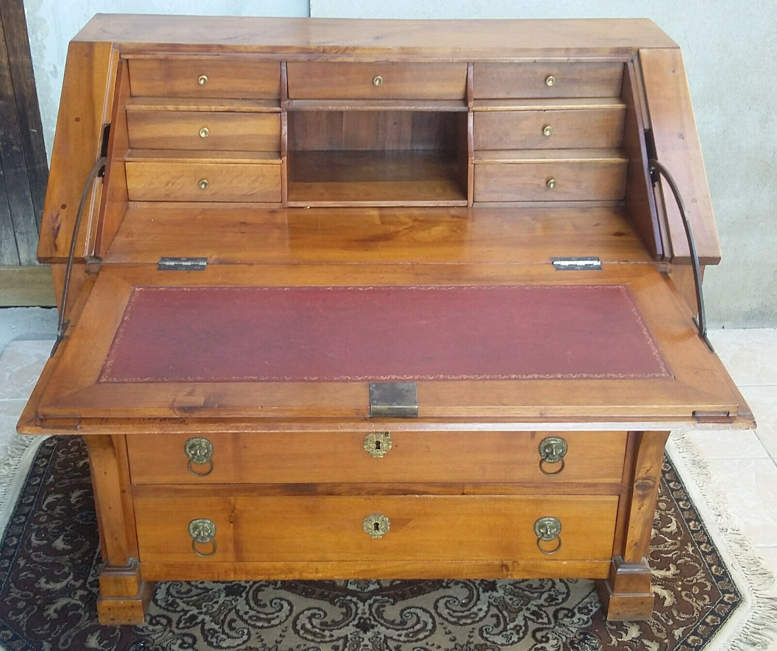 Office scriban empire in mahogany