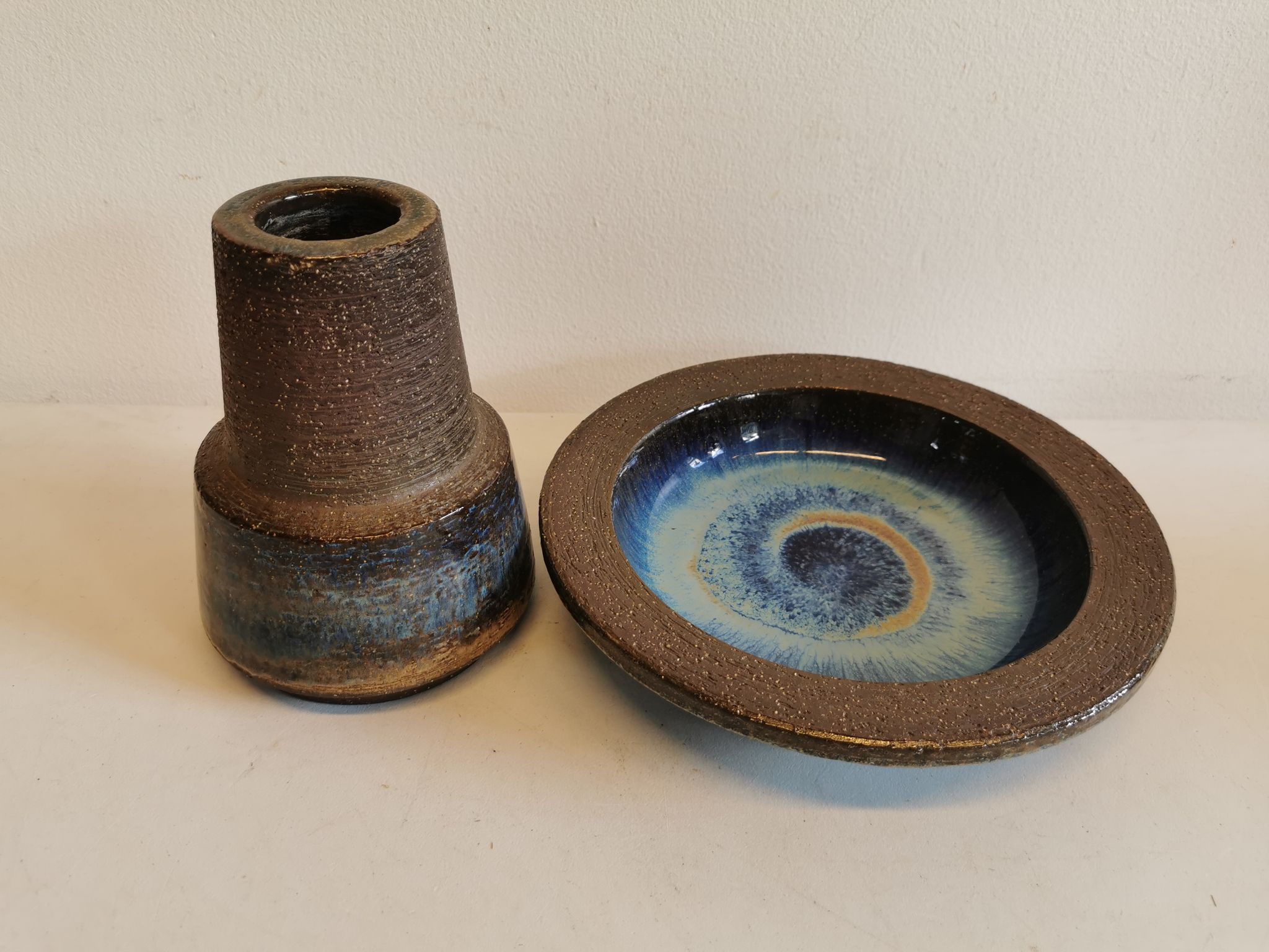 Ceramic from Danish Michael Andersen Bornholm (The well-known 3 herrings stamped on the bottom)