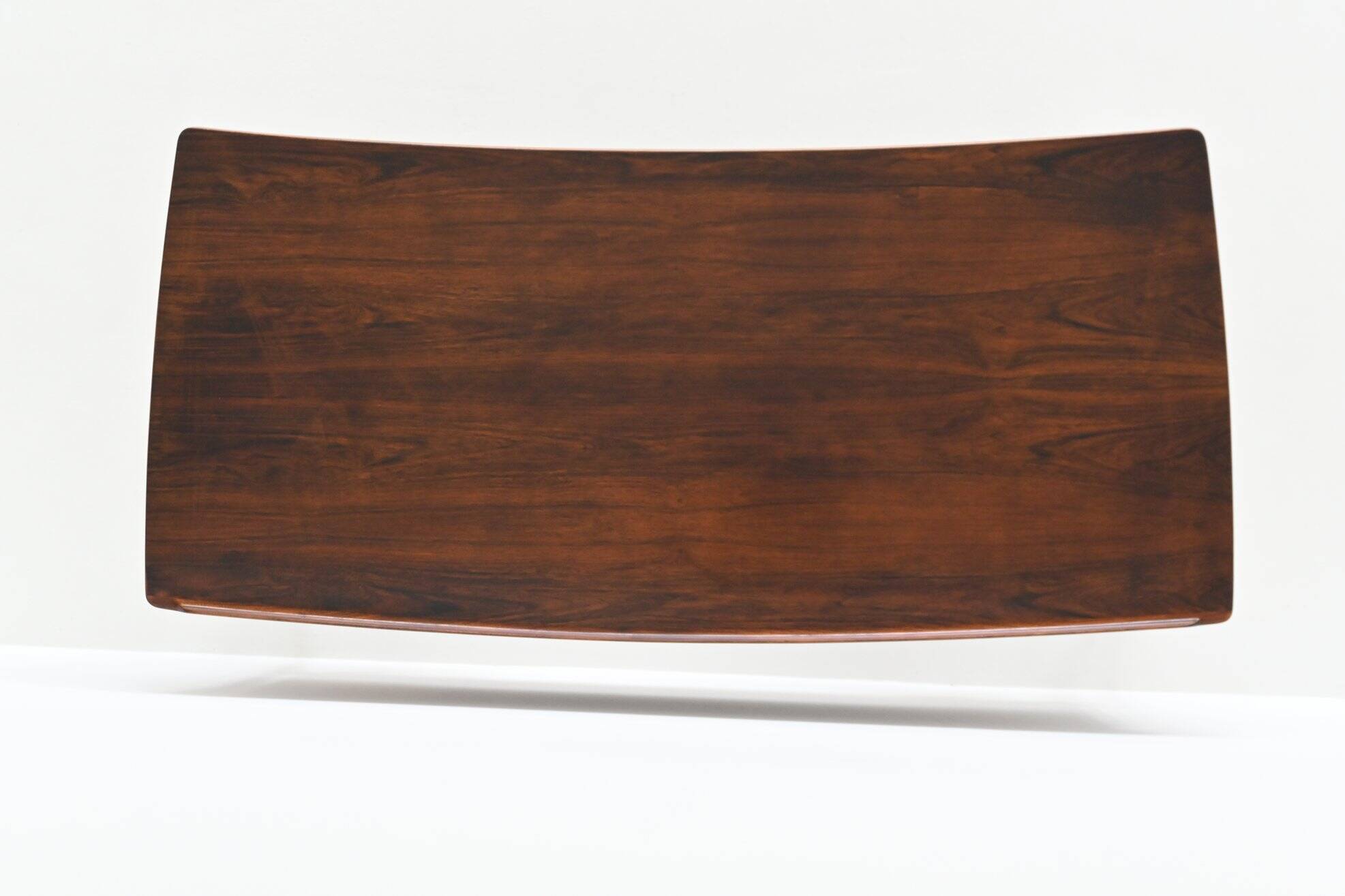 Svend Aage Madsen writing desk in rosewood H.P. Hansen Denmark 1960