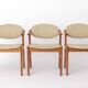 Set of 4 Danish Teak Dining Chairs by Schou Andersen Møbelfabrik, 1970s