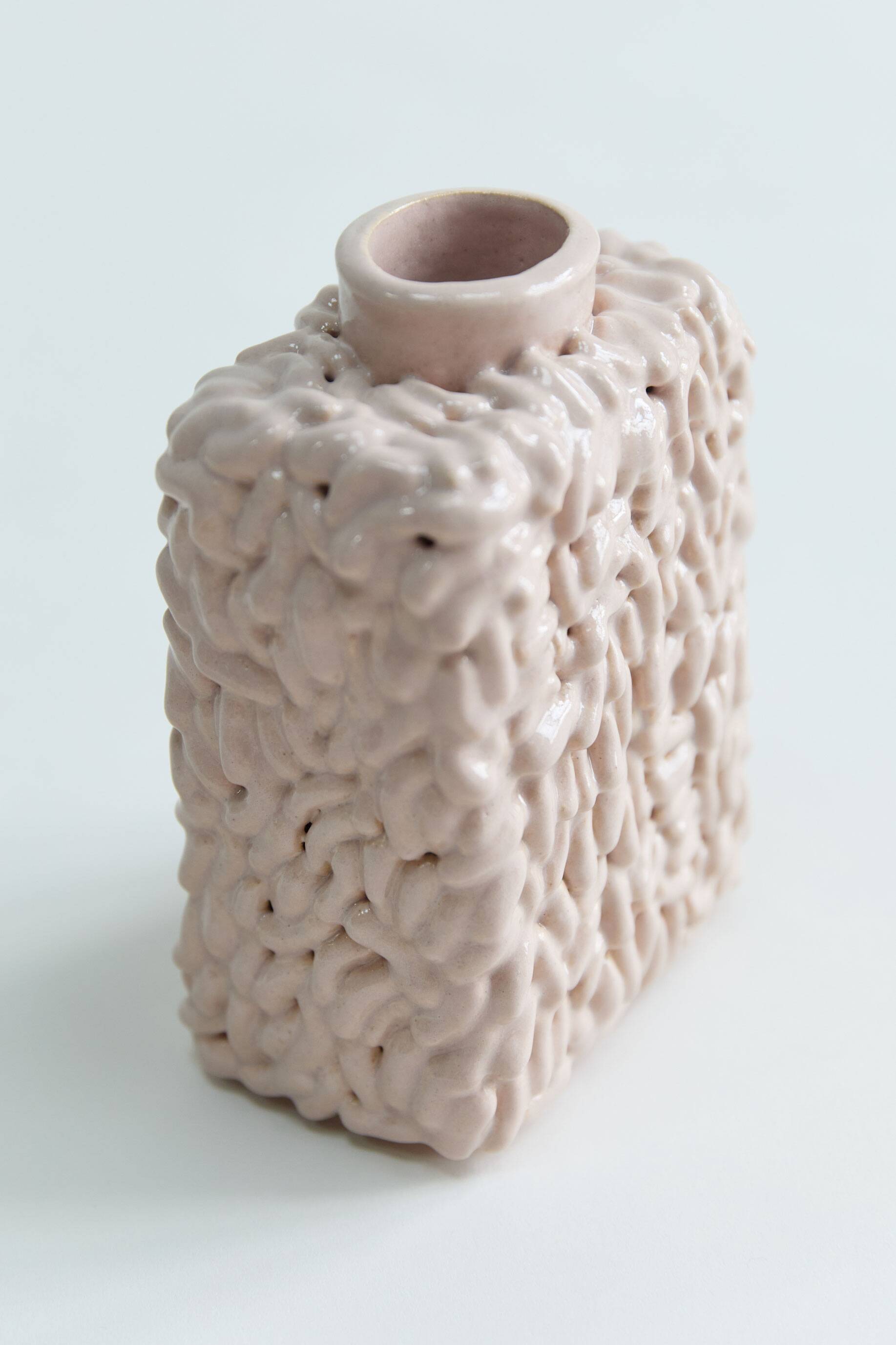 Small Opal Molecules Vase