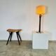 Large Size Wood & Sring Table Lamp By Uno & Östen Kristiansson For Luxus, Sweden 1960S