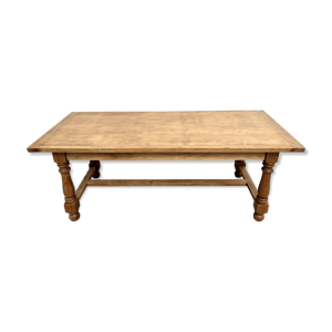 Table en chêne et cerisier