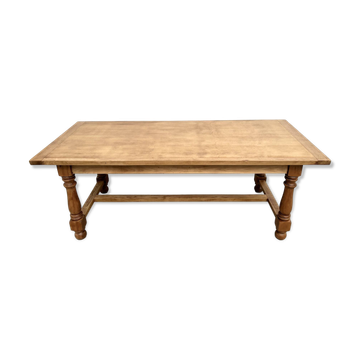 Oak and cherry table – 1970s