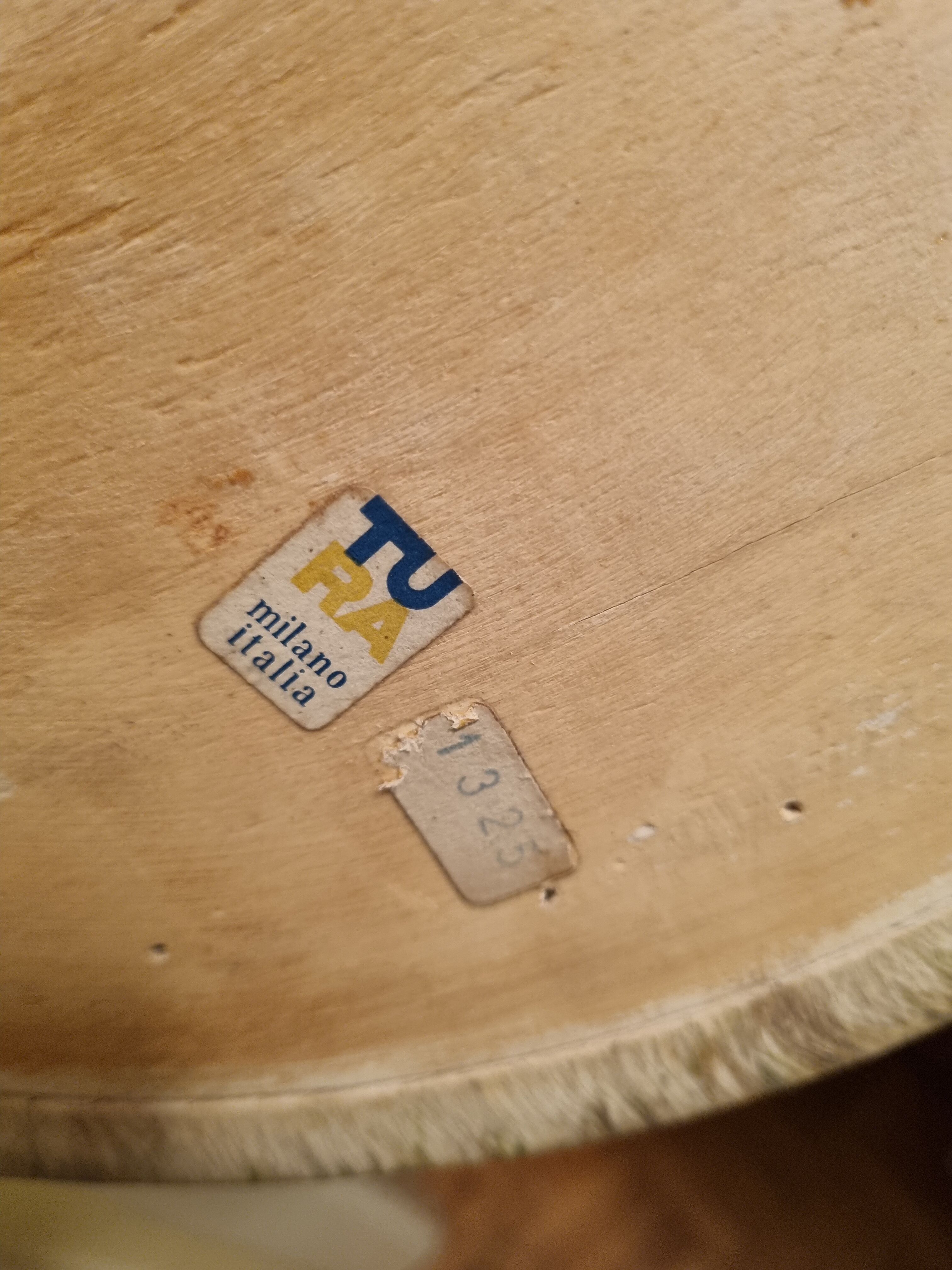 Italian valet Aldo Tura (Milano), in lacquered leather, 1960s