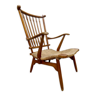 Dutch design spindle armchair 1950s