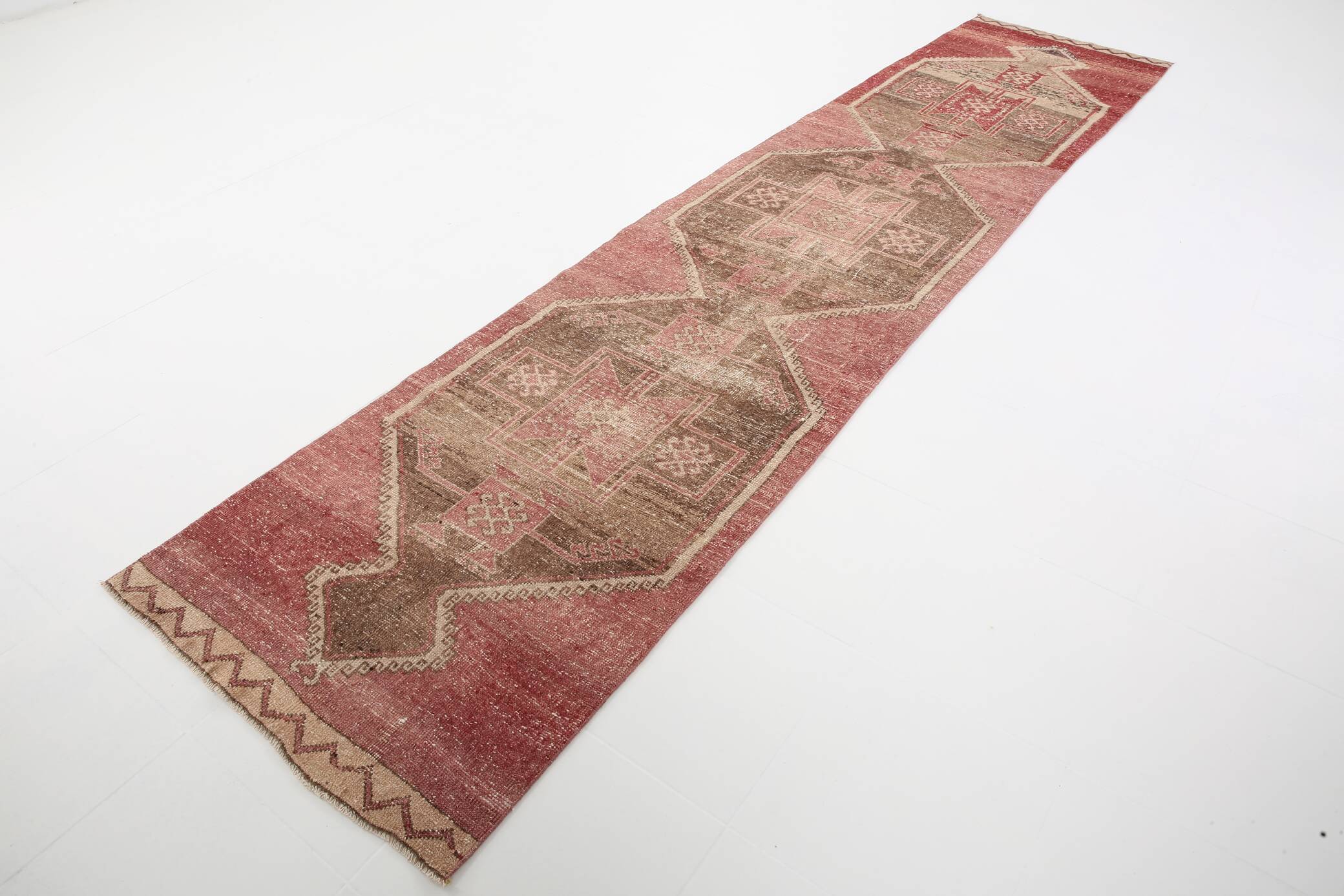 3x14 long persian runner rug, 94x418cm