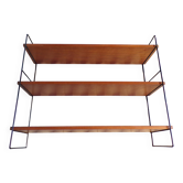 Vintage modular shelf with 3 shelves