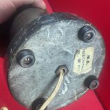 Large vintage brass and marble lamp base 41 cm socket height