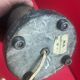 Large vintage brass and marble lamp base 41 cm socket height
